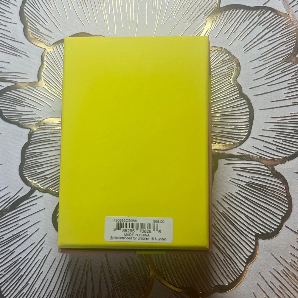 Betsey Johnson Pink Box with Yellow Ribbon